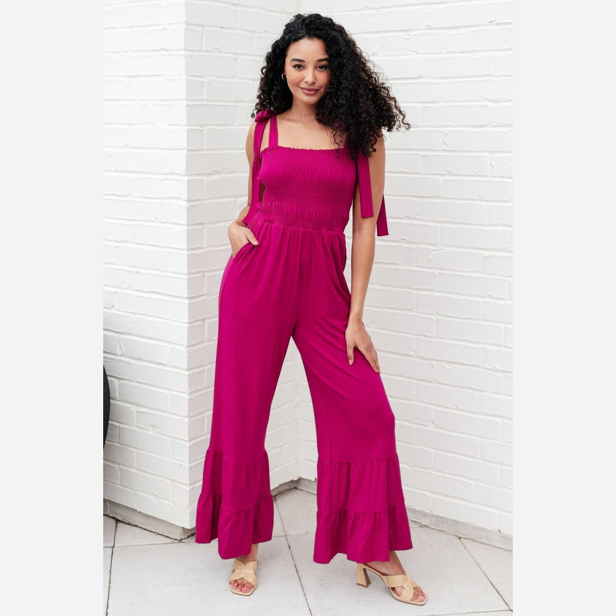 Almost Available Flared Jumpsuit