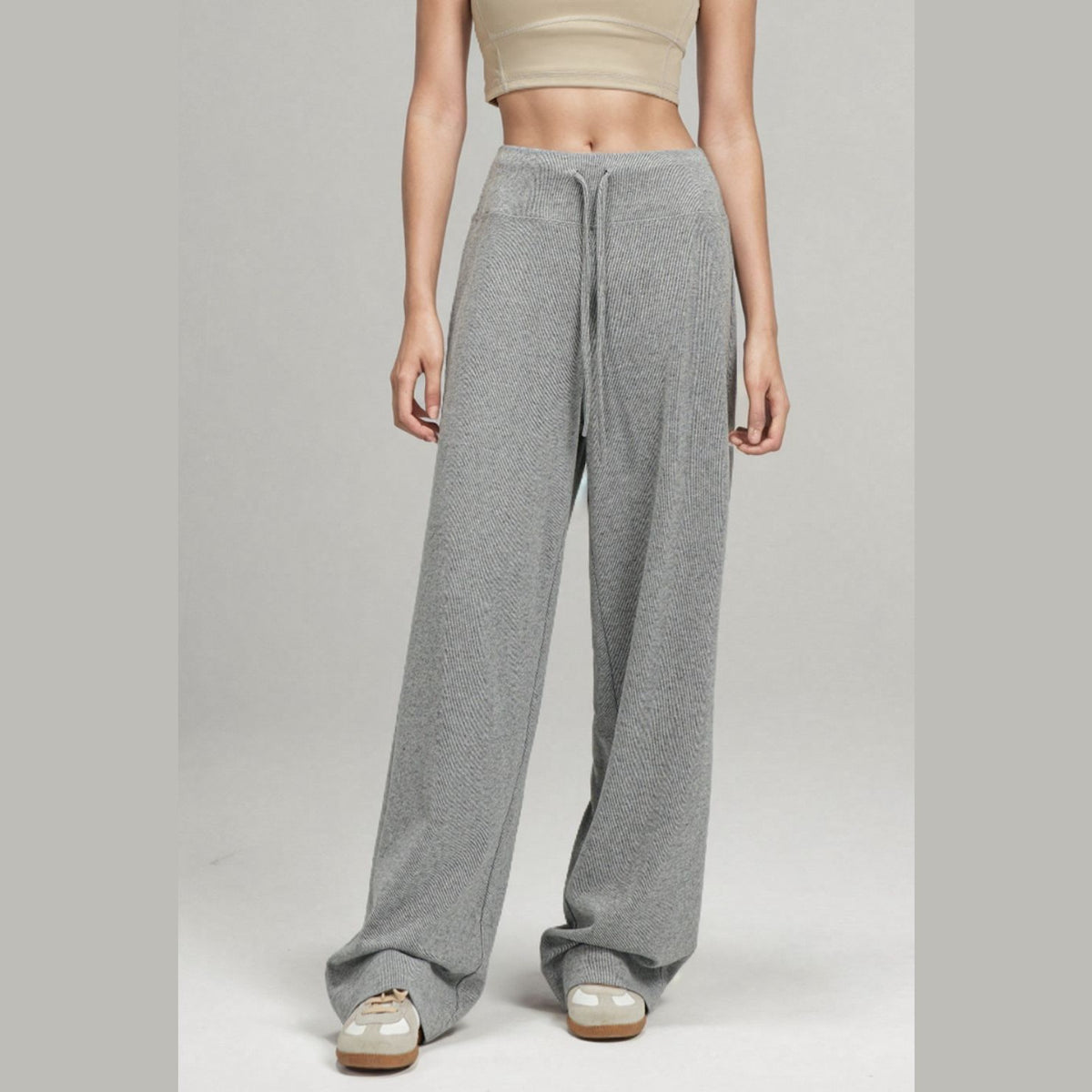 Basic Bae Drawstring Wide Leg Pants