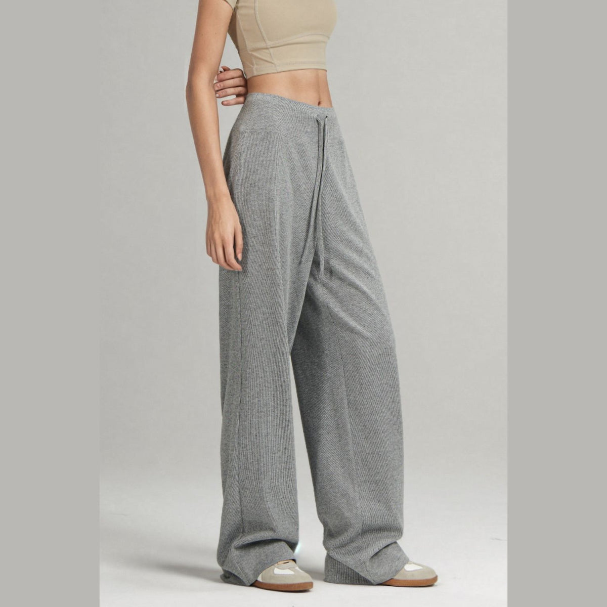 Basic Bae Drawstring Wide Leg Pants