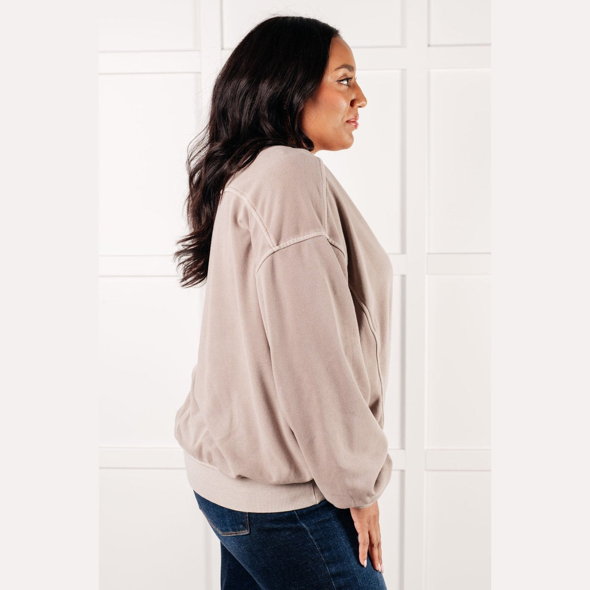 Beyond the Basics Pullover in Ash Mocha