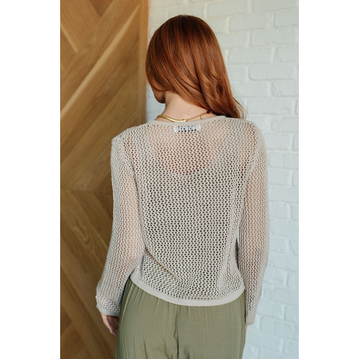 Calming Down Loose Knit Top