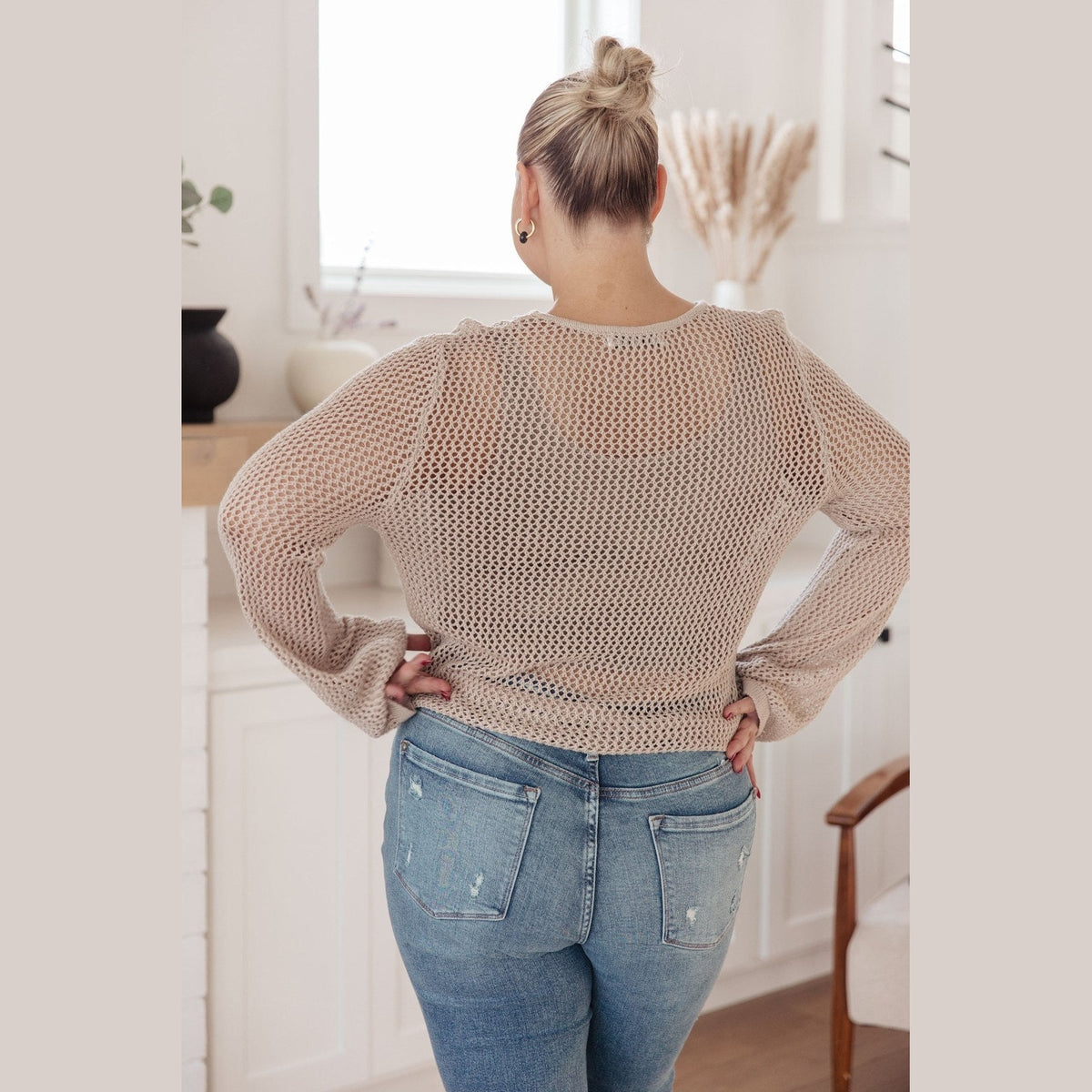 Calming Down Loose Knit Top