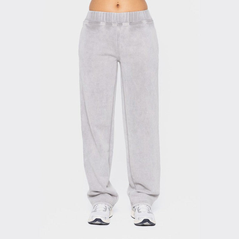 Chlling Out Elastic Waist Fleece Pants