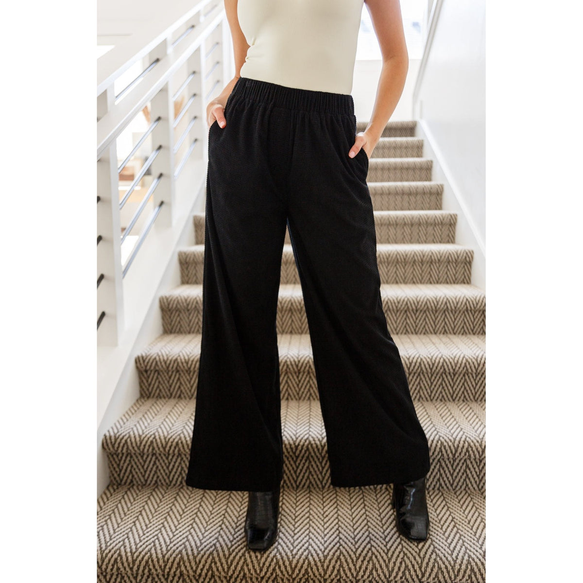 Come Rain or Shine Wide Leg Pants