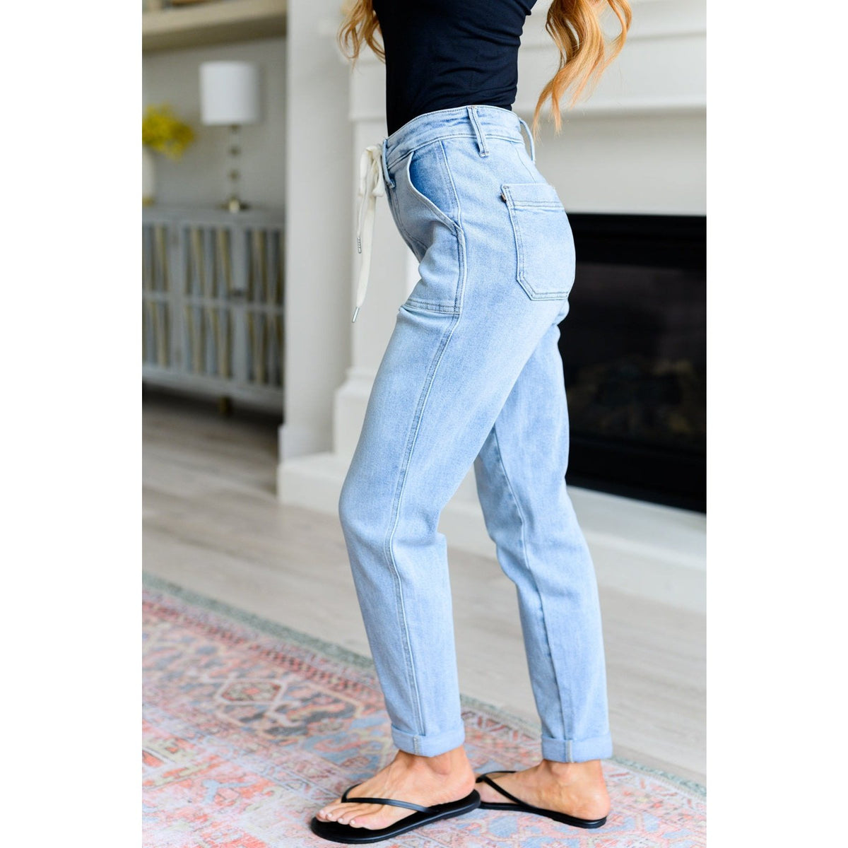 Cooper High Rise Vintage Denim Jogger