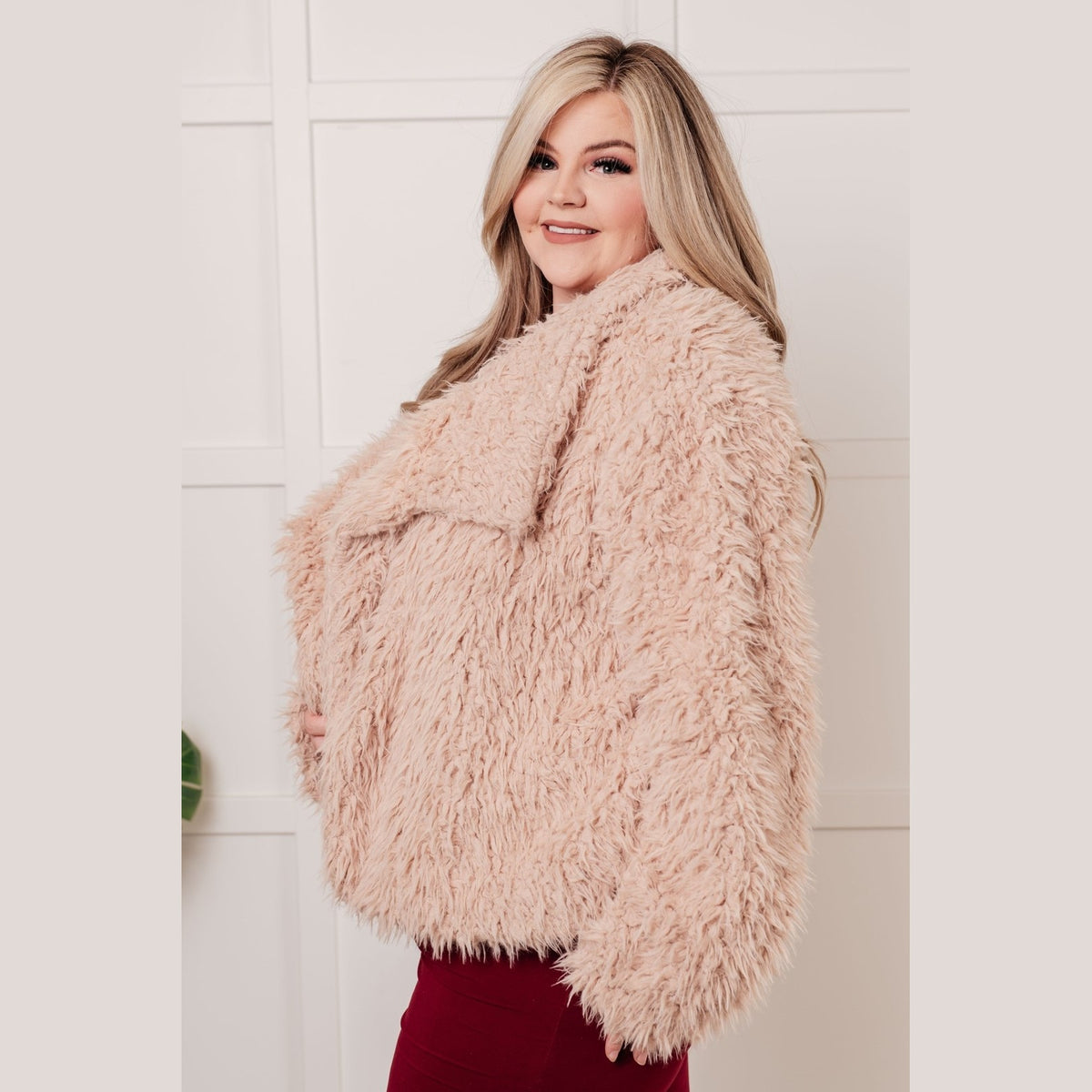 Disco Queen Faux Fur Coat