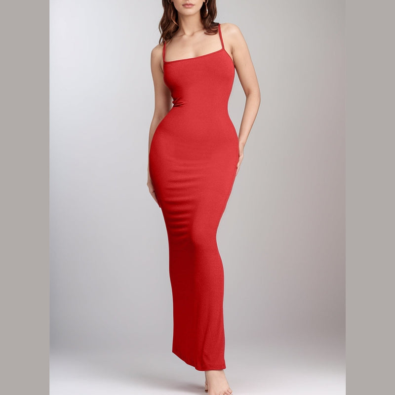 Basic Bae Built-In Shapewear Sleeveless Maxi Dress