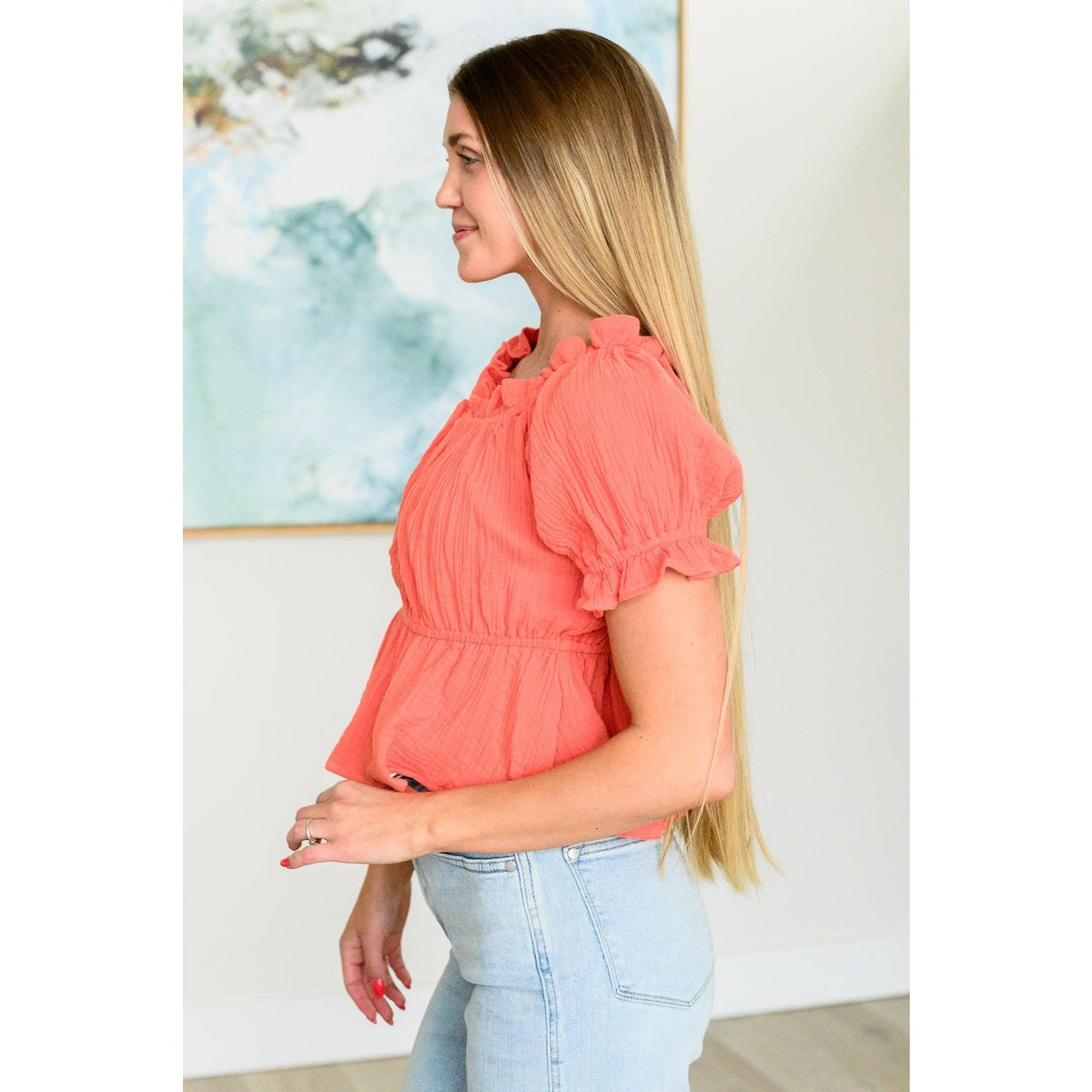 Don't Be Shy Off the Shoulder Blouse