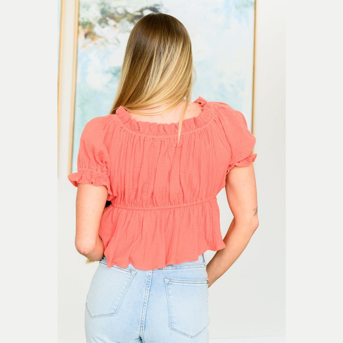 Don't Be Shy Off the Shoulder Blouse