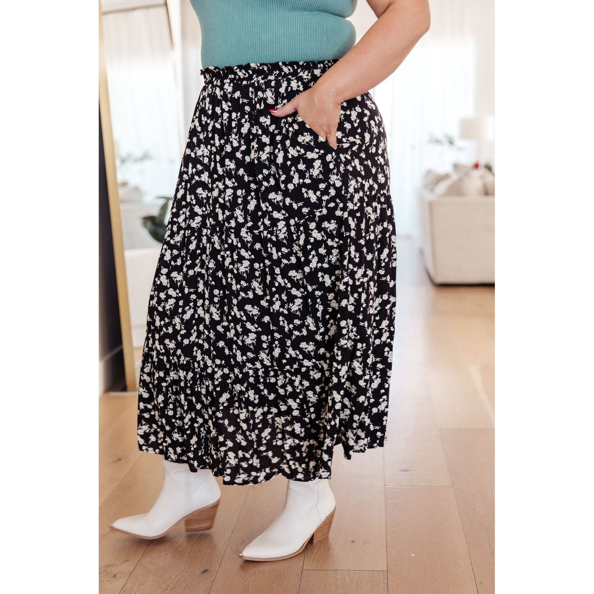 Fielding Flowers Floral Skirt