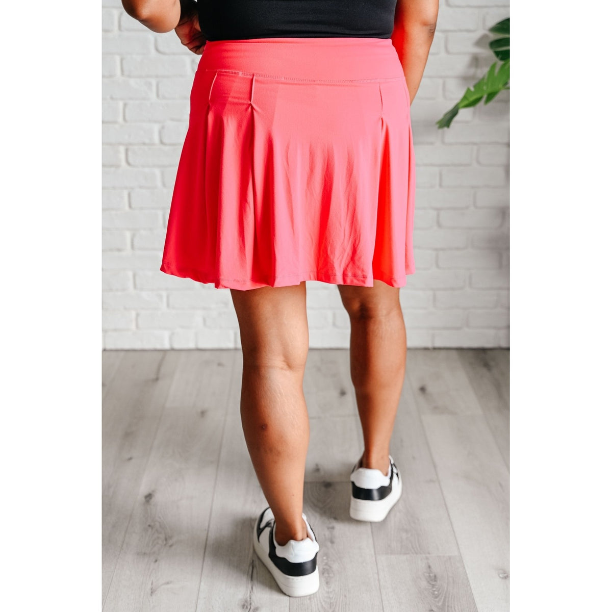 Game, Set and Match Tennis Skort in Flamingo Pink