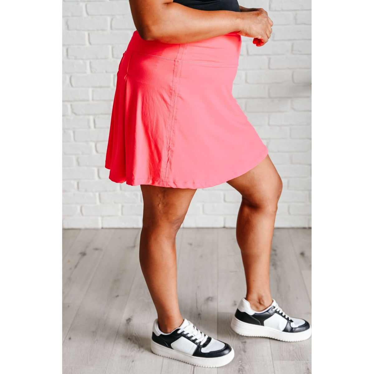 Game, Set and Match Tennis Skort in Flamingo Pink