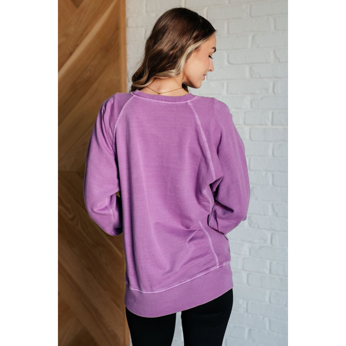 Hands Down Favorite Sweatshirt in Light Plum