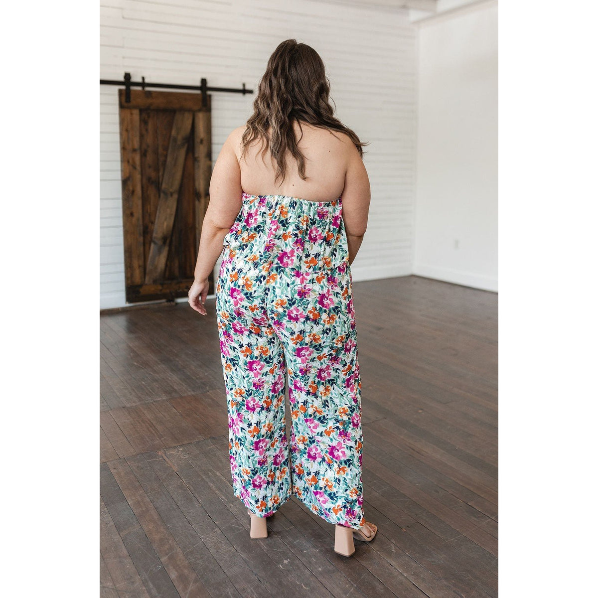 Life of the Party Floral Jumpsuit in Green