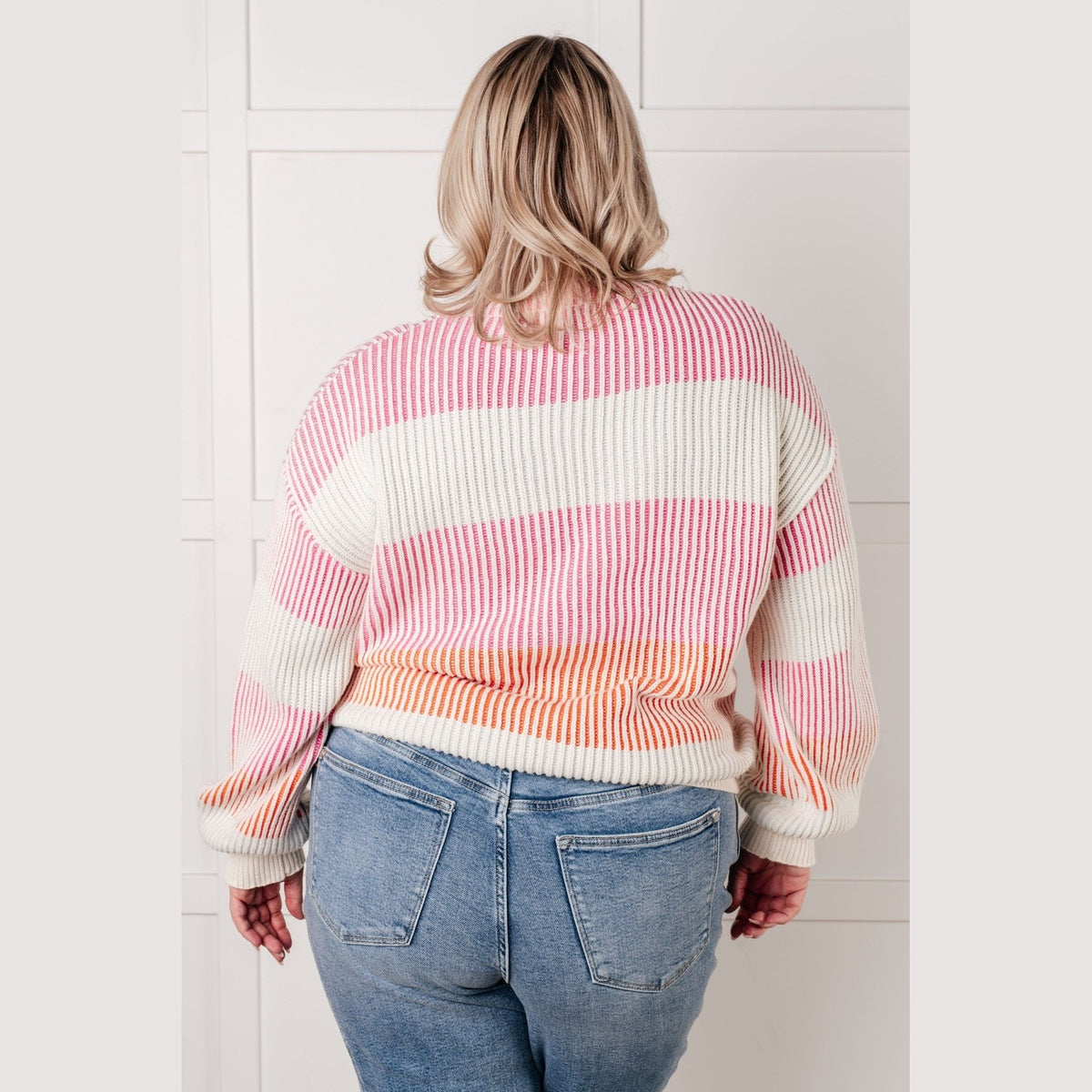 Matchmaker Striped Ribbed Top