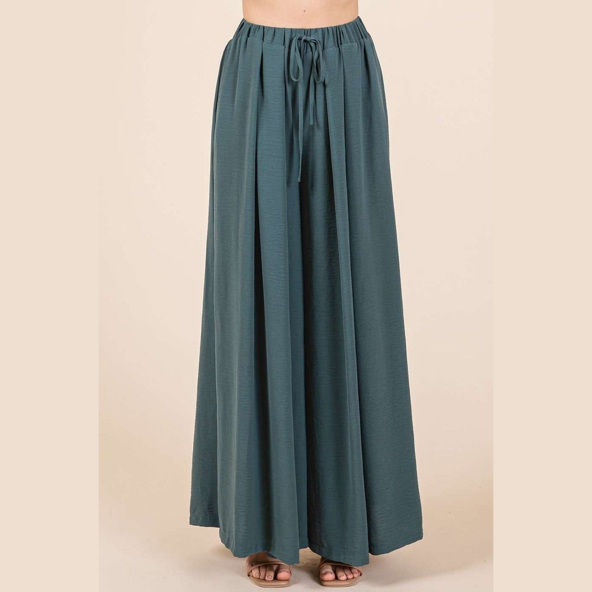 Mittoshop Pleated Wide Leg Pants