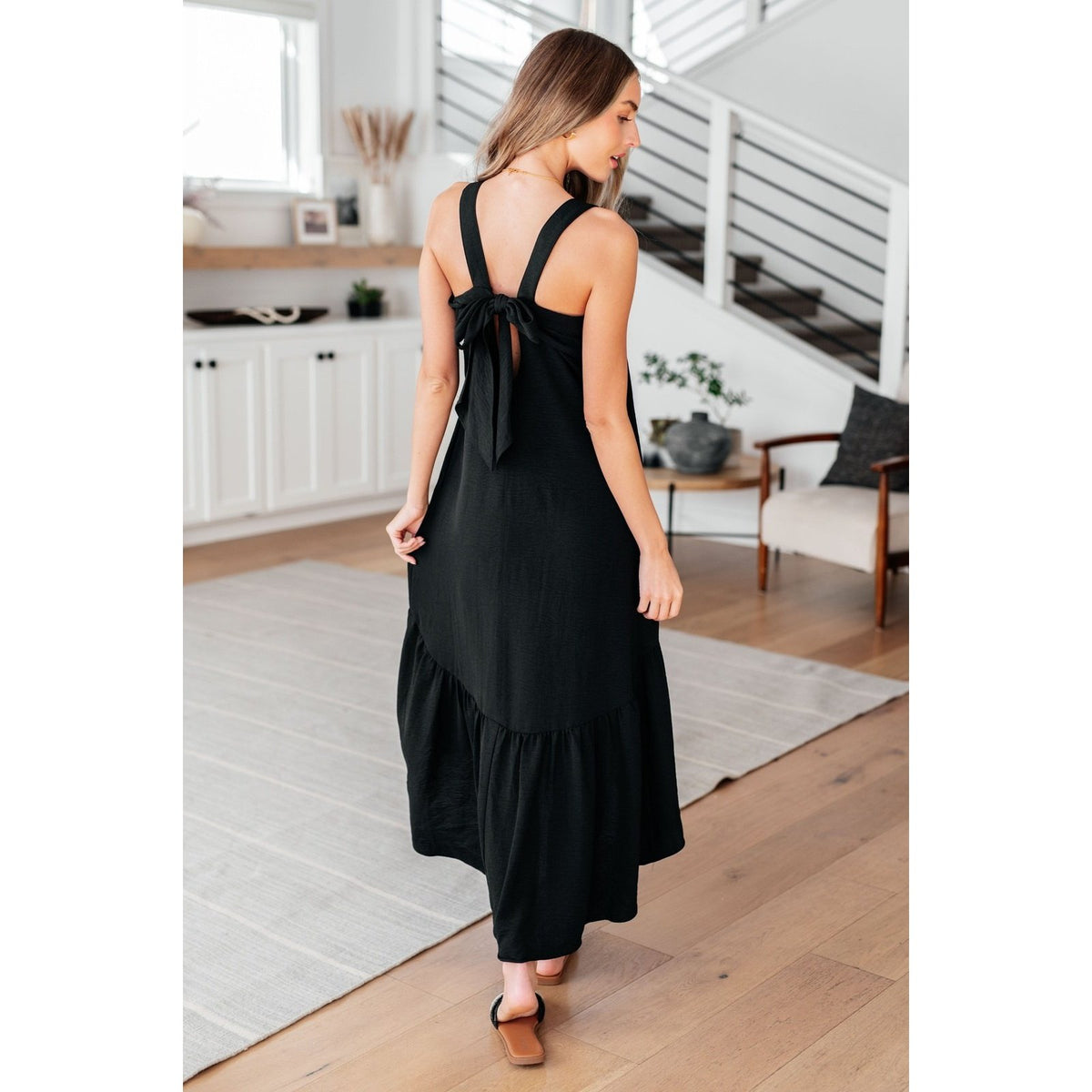 Nightlife Tie Back Maxi Dress