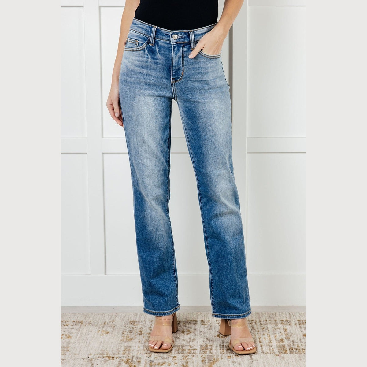 Nivea Vintage Wash Thermal Straight Jeans