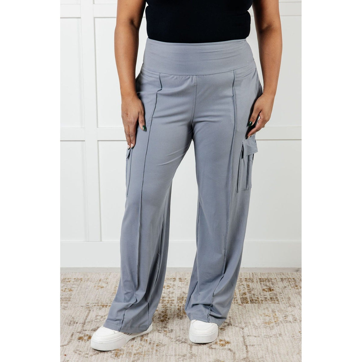 Race to Relax Cargo Pants in Rhino Grey