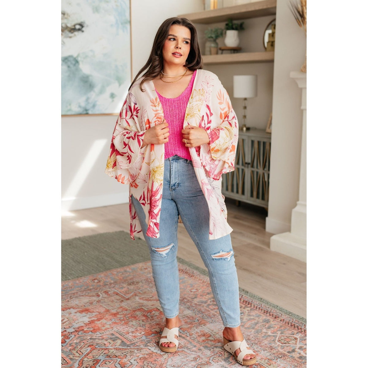 Vacay Season Bell Sleeve Kimono