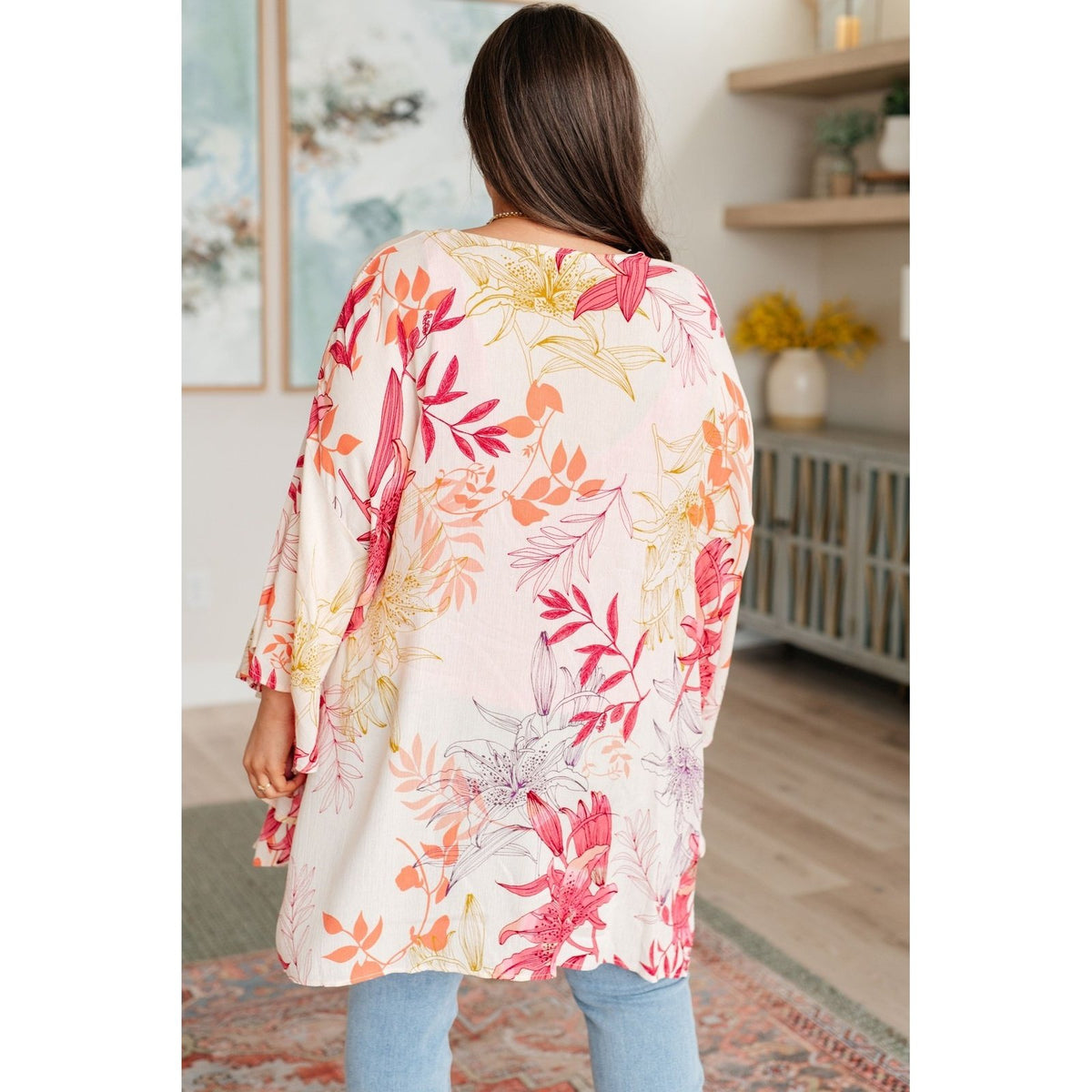 Vacay Season Bell Sleeve Kimono