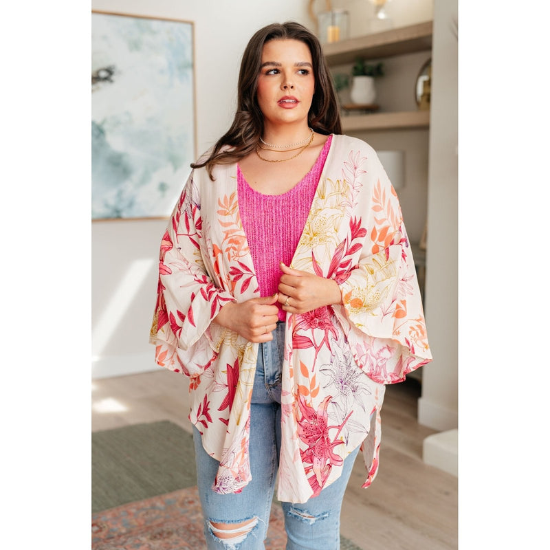 Vacay Season Bell Sleeve Kimono