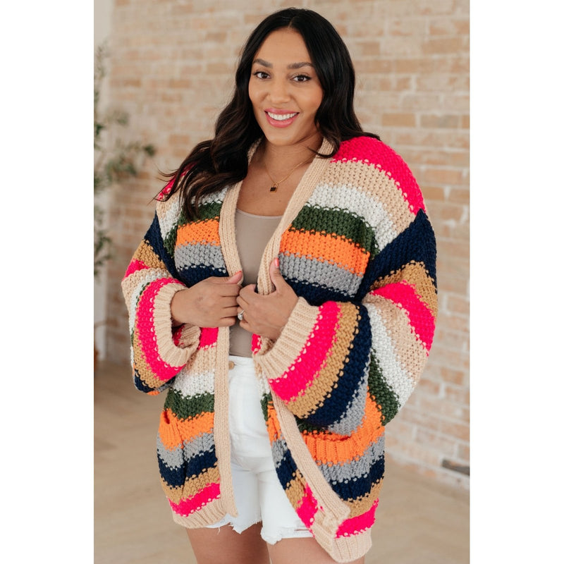 Life in Technicolor Knit Cardigan