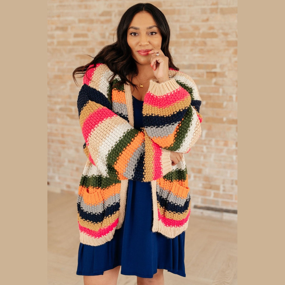 Life in Technicolor Knit Cardigan